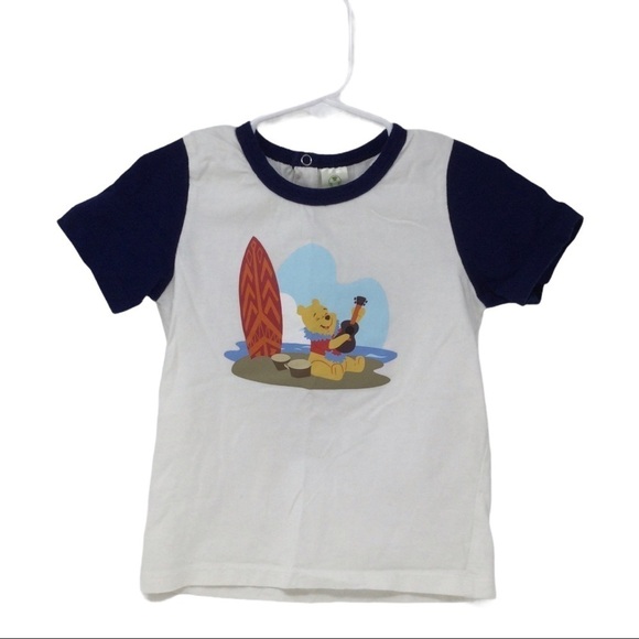 Disney store Winnie the Pooh color block shirt - Picture 6 of 9